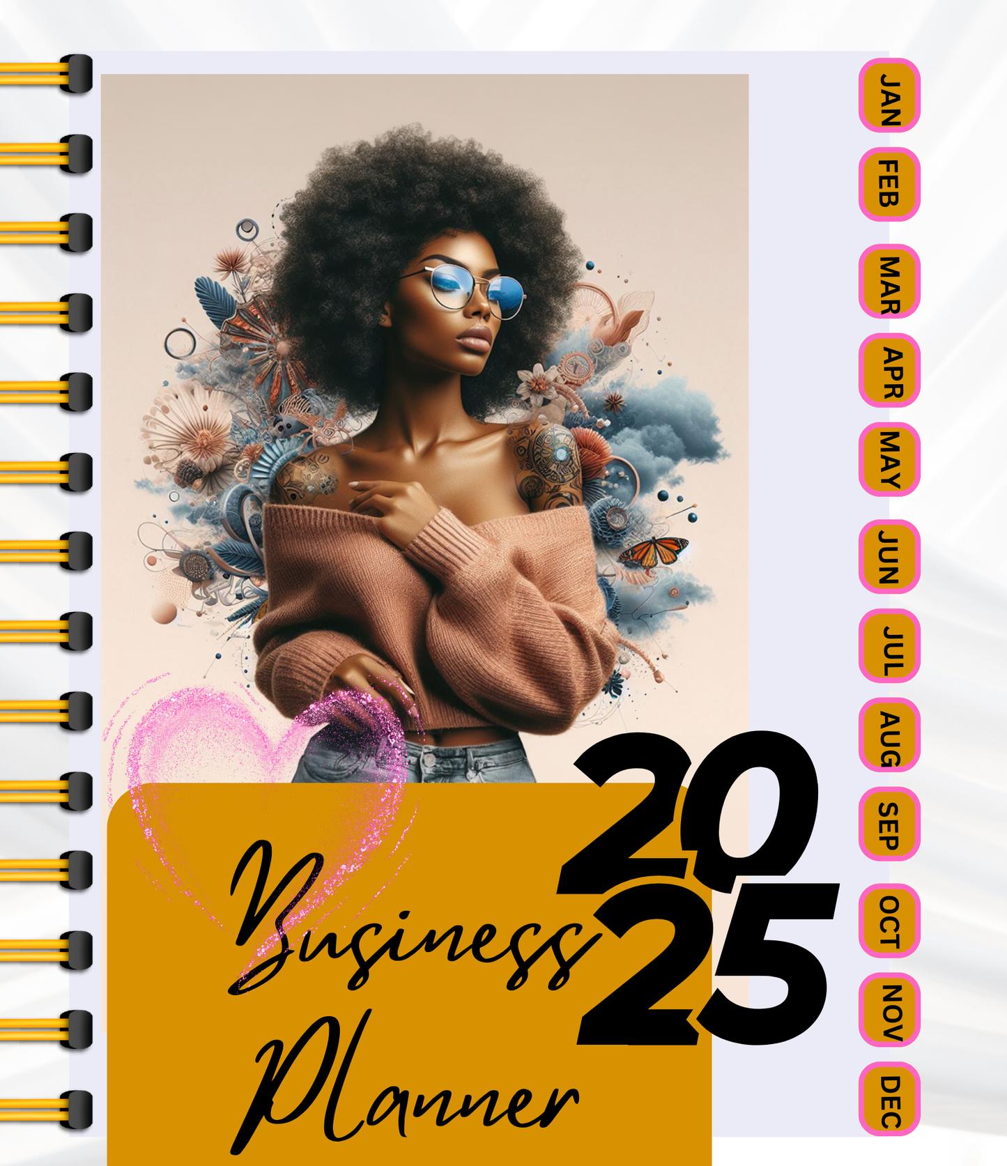Digital 2025 Business Planner |Students & Entrepreneurs